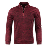Men'S Quarter-Zip Polars Fleeces Sweatshirt Men Big & Tall Long-Sleeve Pullover Top Sweater M-4XL